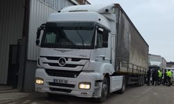 İnegöl’de tır denetimi gergin bitti