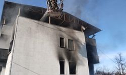 İnegöl’de inşaat alanında yangın