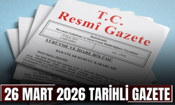 26 Mart 2026 Tarihli ve 33205 Sayılı Resmî Gazete