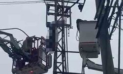 Bursa’da elektrik direğinde akıma kapılan kişi öldü