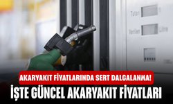 Akaryakıt fiyatlarında sert dalgalanma! İşte güncel akaryakıt fiyatları