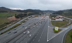 Bursa’dan İstanbul yönüne dönüş yoğunluğu! Trafik yavaşladı