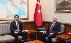 Bakan Güler, Katar Ankara Büyükelçisi Al-Henzab’ı kabul etti
