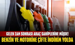 Benzin ve motorine çifte indirim yolda