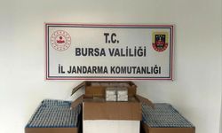 Bursa'da 37 bin adet kaçak sigara ele geçirildi!