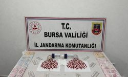 Bursa'da bin 39 adet sentetik hap ele geçirildi!