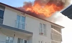 Bursa'da evin çatısı küle döndü!