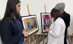 Bursa'daki hastanenin koridoru, sanat galerisine döndü!