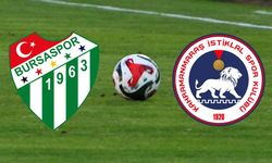 Bursaspor - Akedaş Kahramanmaraş İstiklal Spor maçı ilk 11
