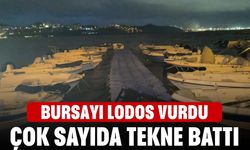 Bursayı lodos vurdu! Çok sayıda tekne battı