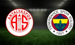 CANLI |Antalyaspor - Fenerbahçe maçı Canlı Anlatım Antalyaspor - Fenerbahçe maçı kadrosu, skoru ve istatistikleri