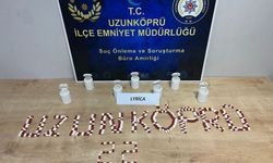 Edirne’de 339 adet uyuşturucu hap ele geçirildi