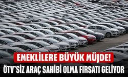 Emeklilere Büyük Müjde! ÖTV’siz Araç Sahibi Olma Fırsatı Geliyor