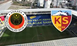 Gençlerbirliği - Kayserispor maç özeti