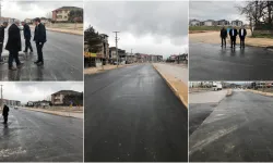 İnegöl Akpınar Caddesi’nde Asfalt Mesaisi Tamamlandı