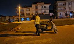 İnegöl’de Alkollü Motosiklet Sürücüsü Kaza Yaptı