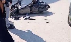 İnegöl'de ani dönüş kazaya neden oldu!