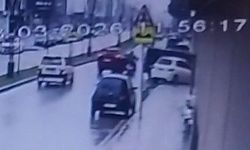 İnegöl'de bir anlık dalgınlık kazayı getirdi