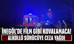 İnegöl’de Film Gibi Kovalamaca! Alkollü Sürücüye Ceza Yağdı