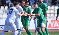 İnegöl'de ilk yarıda gol sesi çıkmadı