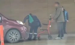 İnegöl'de İnşaatta Üzerine Kalas Devrilen İşçi Yaralandı