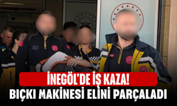 İnegöl'de iş kaza! Bıçkı makinesi elini parçaladı