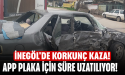 İnegöl'de korkunç kaza! Çok sayıda yaralı var
