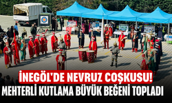 İnegöl'de Nevruz Coşkusu! Mehterli Kutlama Büyük Beğeni Topladı