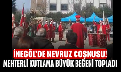 İnegöl'de Nevruz Coşkusu! Mehterli Kutlama Büyük Beğeni Topladı