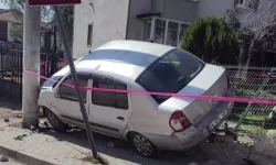 İnegöl’de park halindeki araç kazaya neden oldu