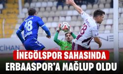 İnegölspor sahasında Erbaaspor’a 2-1 mağlup oldu