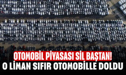 Otomobil piyasası sil baştan! O liman sıfır otomobille doldu