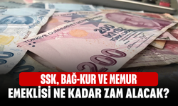 SSK, Bağ-Kur ve Memur Emeklisi ne kadar zam alacak?
