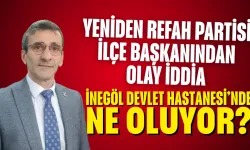 Yeniden Refah Partisi İlçe Başkanından Olay İddia