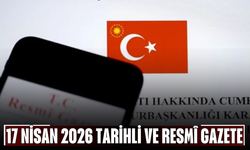 17 Nisan 2026 Tarihli ve 33227 Sayılı Resmî Gazete