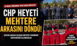 23 Nisan Töreninde CHP’den Mehteran Protestosu