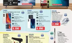 10 Nisan'da Bim'e neler geliyor! Hibrit Tıraş Makinesi, Sağanak Sulama Hortumu ve  Katlanabilir Dolap Geliyor...