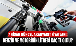 7 Nisan güncel akaryakıt fiyatları! Benzin ve motorinin litresi kaç TL oldu?