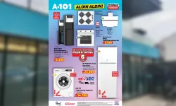 A101 AKTÜEL ürünler kataloğu 23 Nisan! A101 marketlere televizyonlar, motosikletler ve ankastre set geliyor!