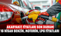 Akaryakıt fiyatları son durum! 16 Nisan Ankara, Bursa, İstanbul, İzmir benzin, motorin, LPG fiyatları