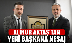Alinur Aktaş'tan yeni başkana mesaj