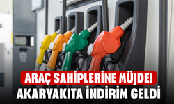 Araç Sahiplerine Müjde! Akaryakıta indirim geldi