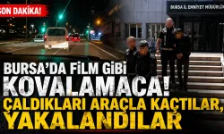 Bursa’da çalıntı kargo aracıyla kaçan 2 şüpheli tutuklandı