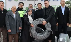 Bursa'da Çiftçiye Dev Destek: 11 Milyon Metre Sulama Borusu Dağıtıldı