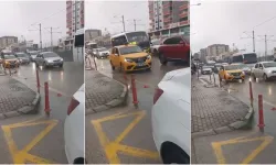 Bursa'da Karayolunda Geri Geri İlerleyen Taksi Sürücüsüne Para Cezası