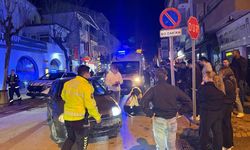 Bursa'da otomobil ile motosiklet çarpıştı!