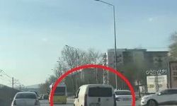 Bursa'da peş peşe makas atarak trafiği tehlikeye düşürdü!