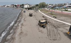 Bursa'da plajlar yaza hazır hale getiriliyor!