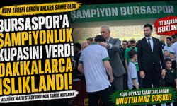 Bursaspor’a şampiyonluk kupasını verdi dakikalarca ıslıklandı