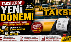 Taksilerde yeni dönem! Otomatik fiş zorunlu oluyor, vergi yükü artıyor